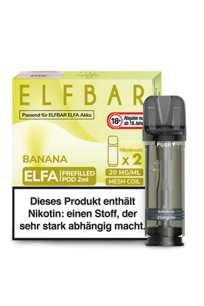 Elfbar Elfa Pods Banana 20mg (2 Stück)