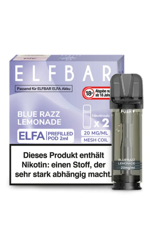 Elfbar Elfa Pods Blue Razz Lemonade 20mg (2 Stück)