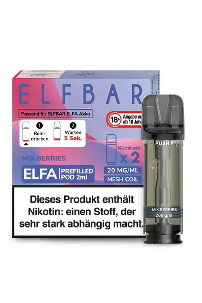 Elfbar Elfa Pods Mix Berries (2 Stück) (20mg)