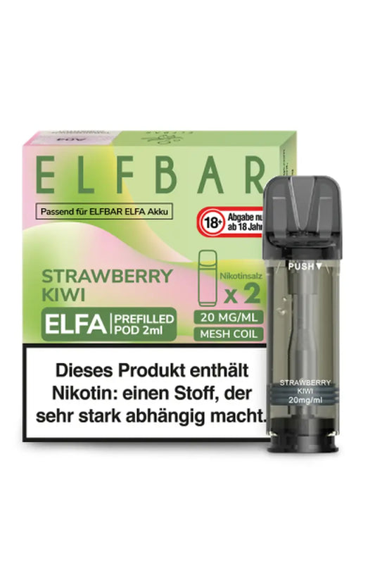 Elfbar Elfa Pods Strawberry Kiwi 20mg (2 Stück)