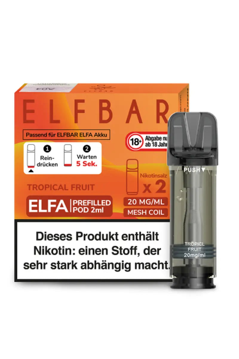 Elfbar Elfa Pods Tropical Fruit (2 Stück) (20mg)