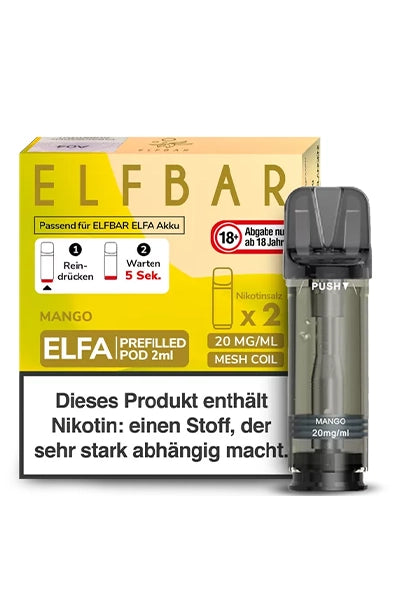 Elfbar Elfa Pods Mango 20mg (2 Stück)