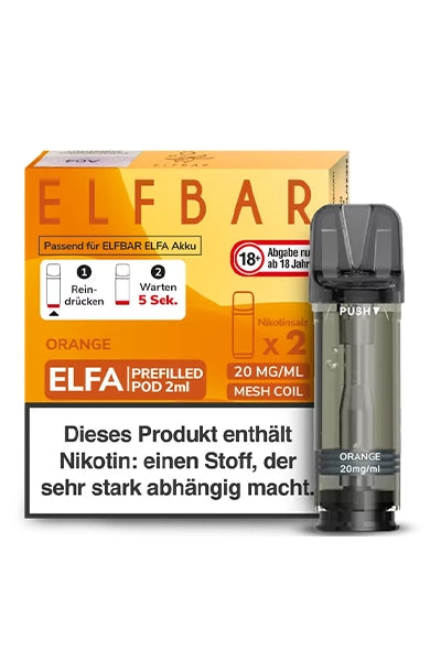 Elfbar Elfa Pods Orange 20mg (2 Stück)