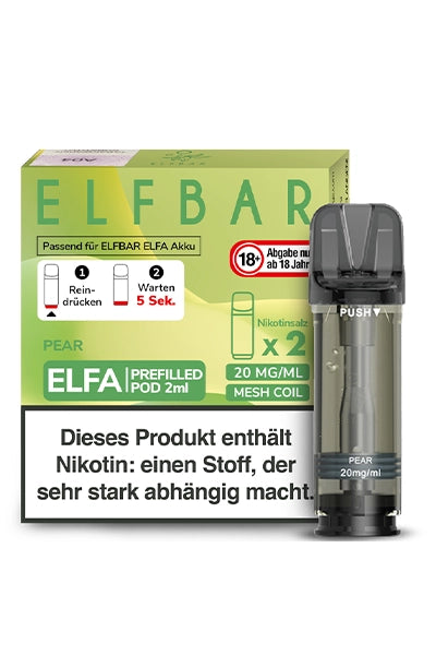 Elfbar Elfa Pods Pear 20mg (2 Stück)