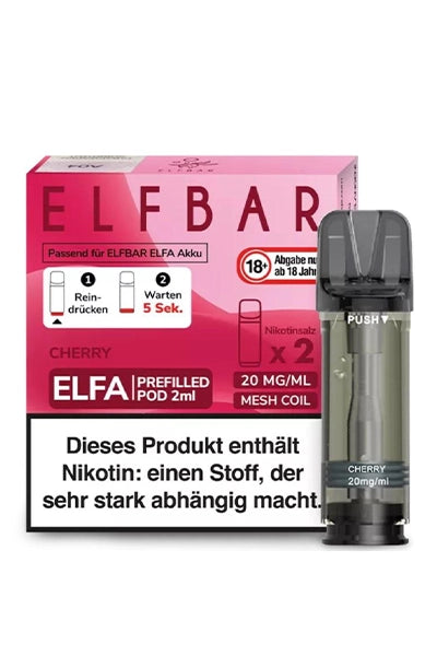 Elfbar Elfa Pods Cherry (2 Stück) - 20mg