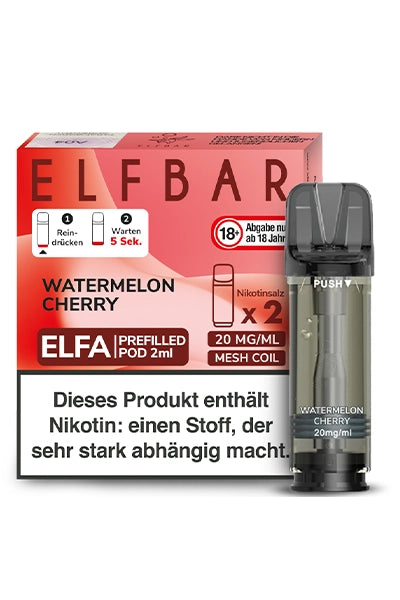 Elfbar Elfa Pods Watermelon Cherry 20mg (2 Stück)