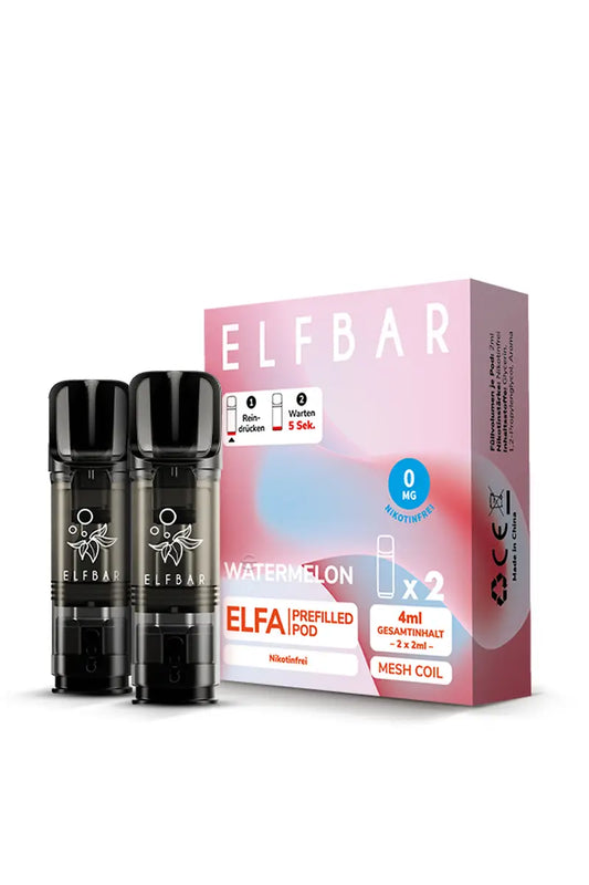 Elfbar Elfa Pods Watermelon (2 Stück) - NIKOTINFREI